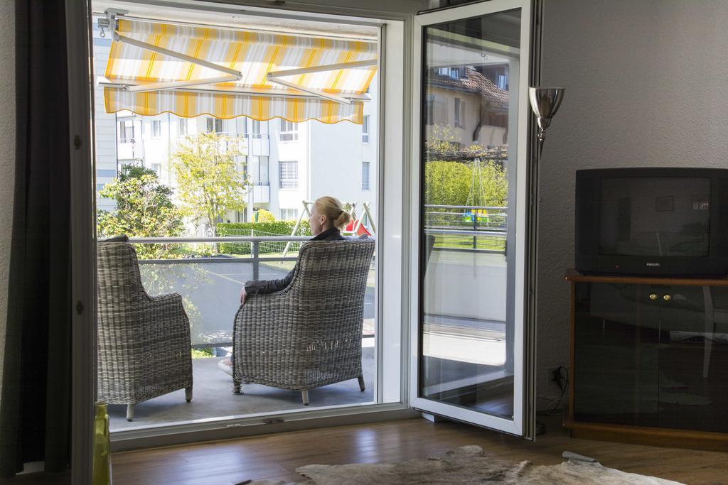 Konstanz Naehe, Ruhiges 4-Zim-Wohnung Bis 8 Personen Kreuzlingen Exterior foto